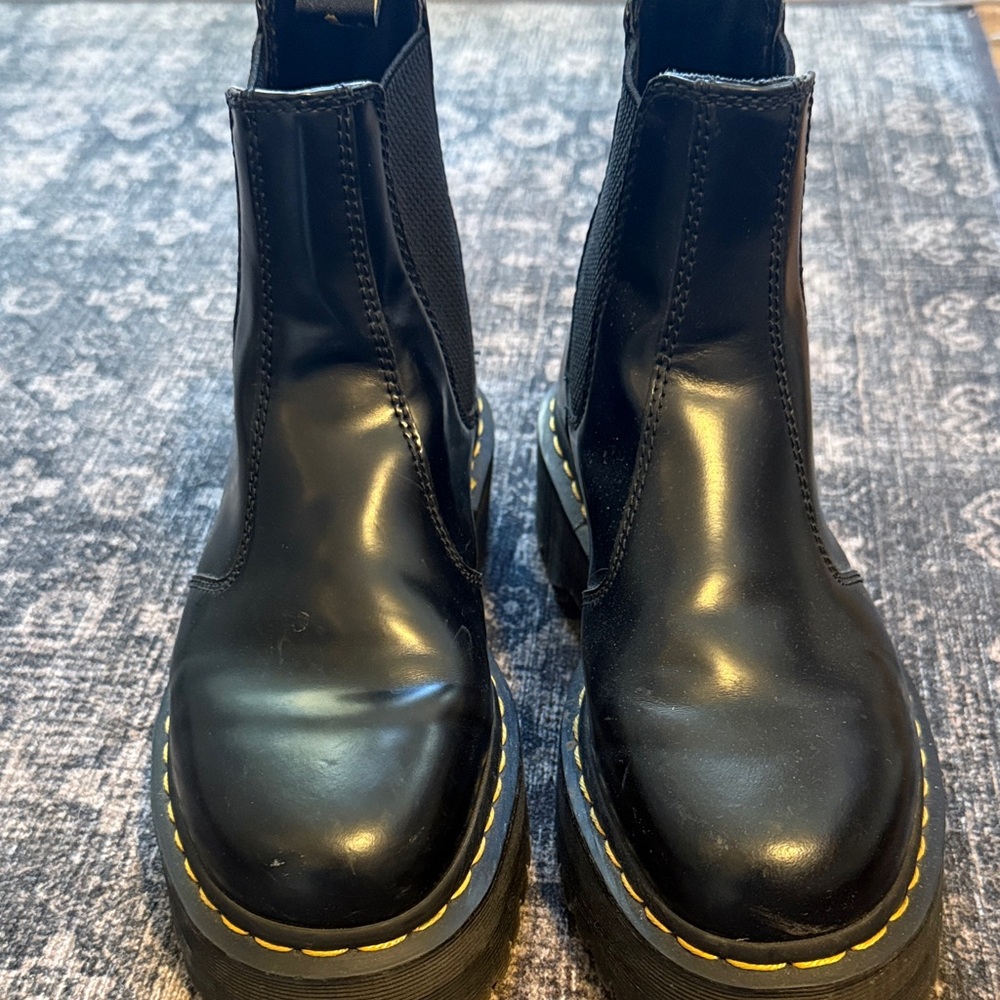 Dr. Martens Black Platform Boots